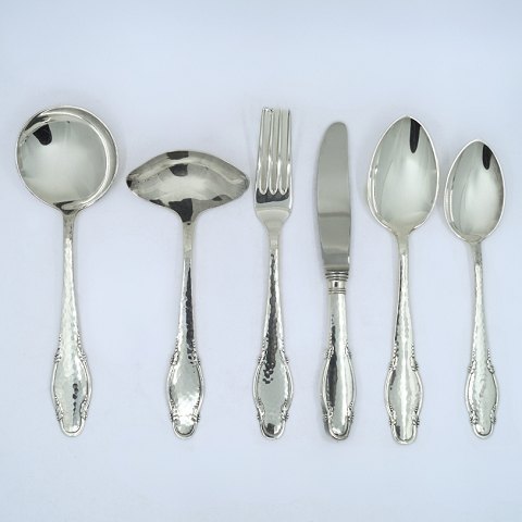 Frijsenborg silver cutlery, complete for 12 persons, 74 pieces Frijsenborg silver cutlery, complete for 12 persons, 74 pieces